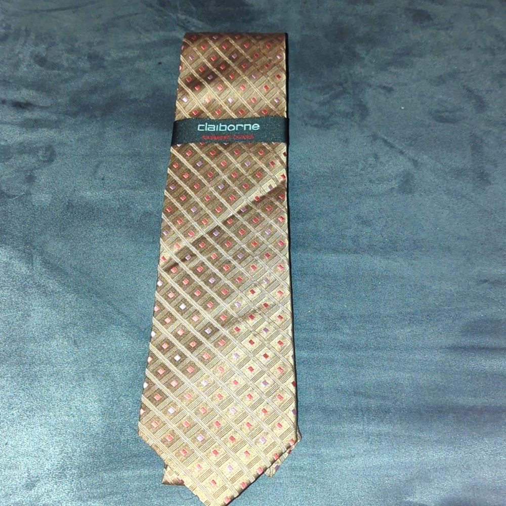 CLAIBORNE Silk Tie NWT